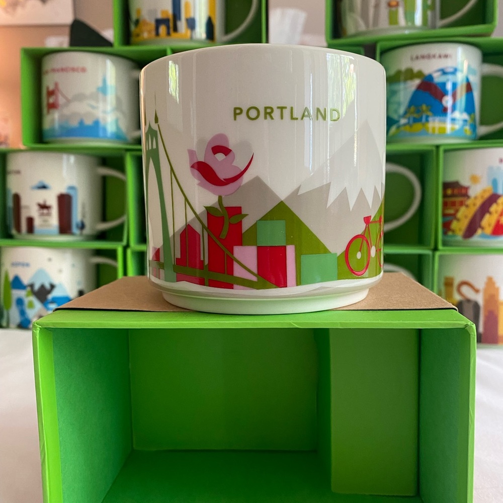 Starbucks - You Are Here Collection Portland 
New with tags & packaging